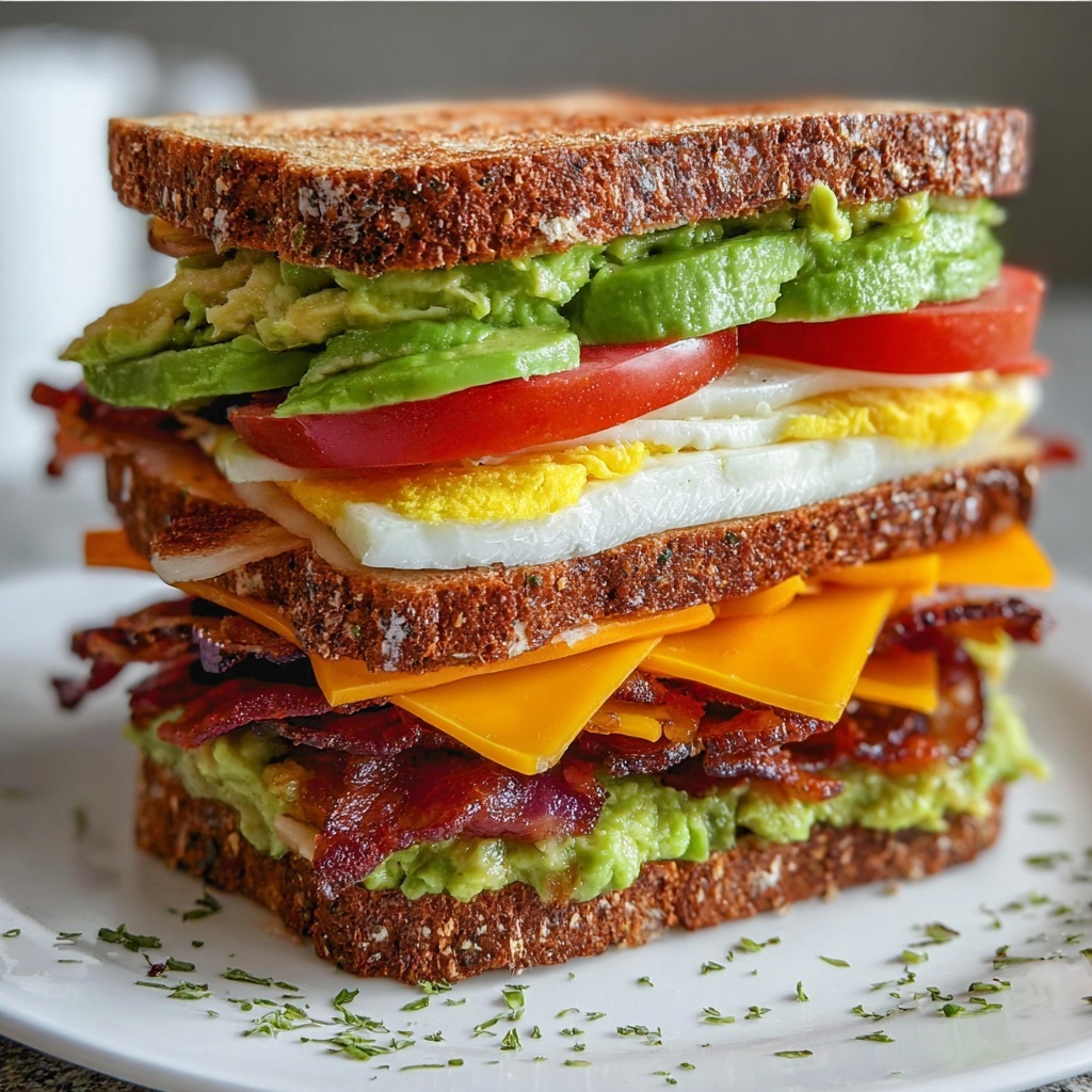 Breakfast Club Sandwich Recipe - Recipe Image