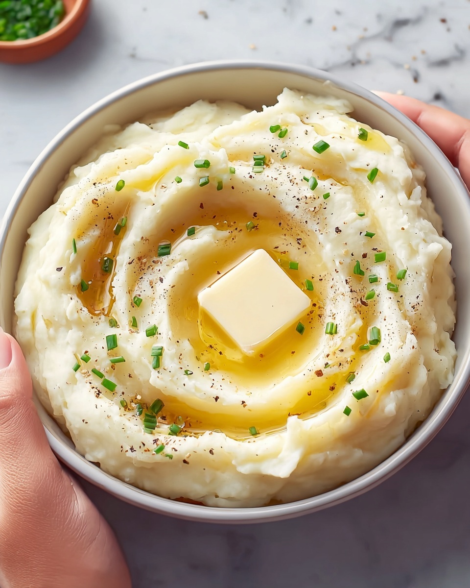 Easy Creamy Mashed Potatoes Recipe - Recipe Image