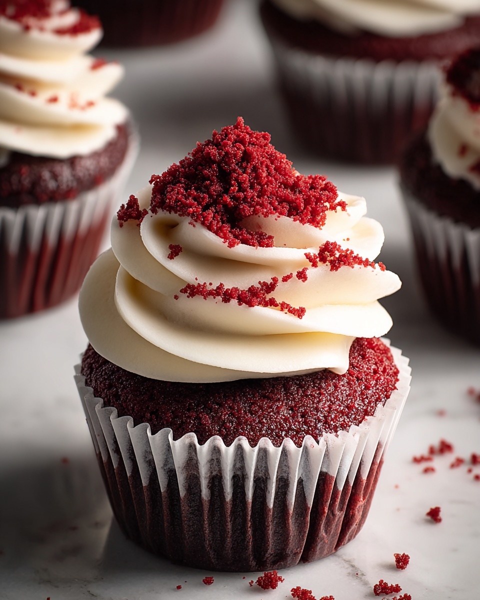 Irresistible Red Velvet Cupcakes Recipe - Recipe Image