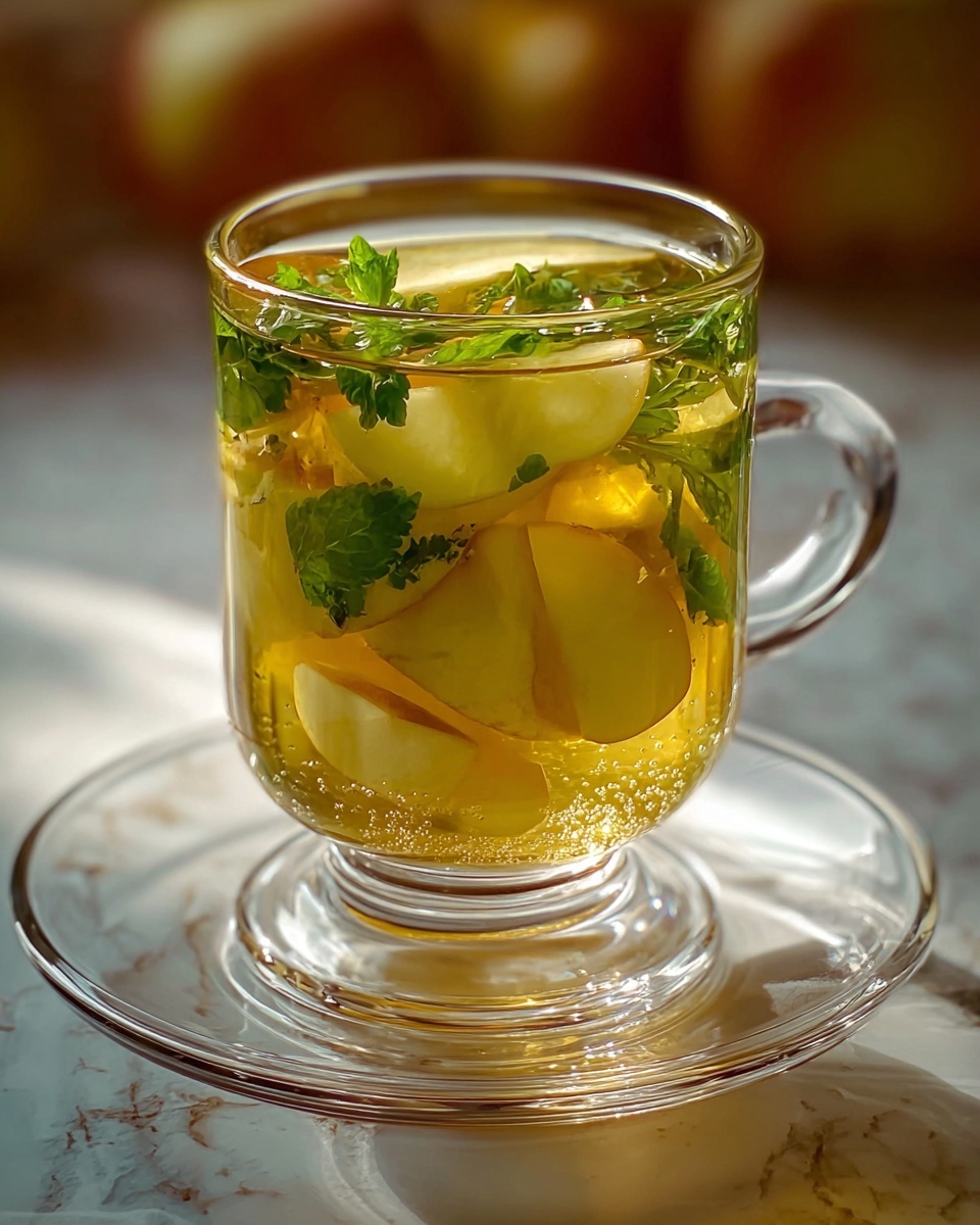 Easy Iced Apple Green Tea Recipe - Recipe Image
