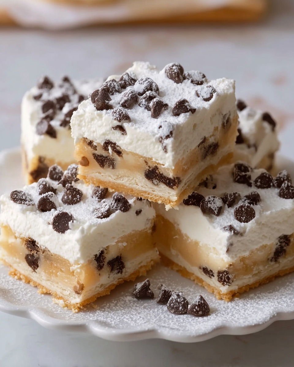 Classic Cannoli Squares Recipe - Recipe Image