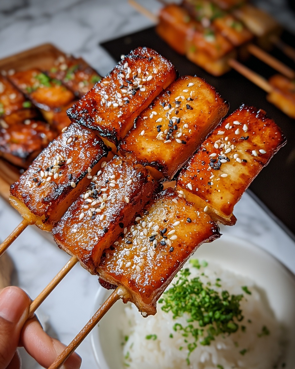 Tteokkochi (Korean Rice Cake Skewers) Recipe - Recipe Image