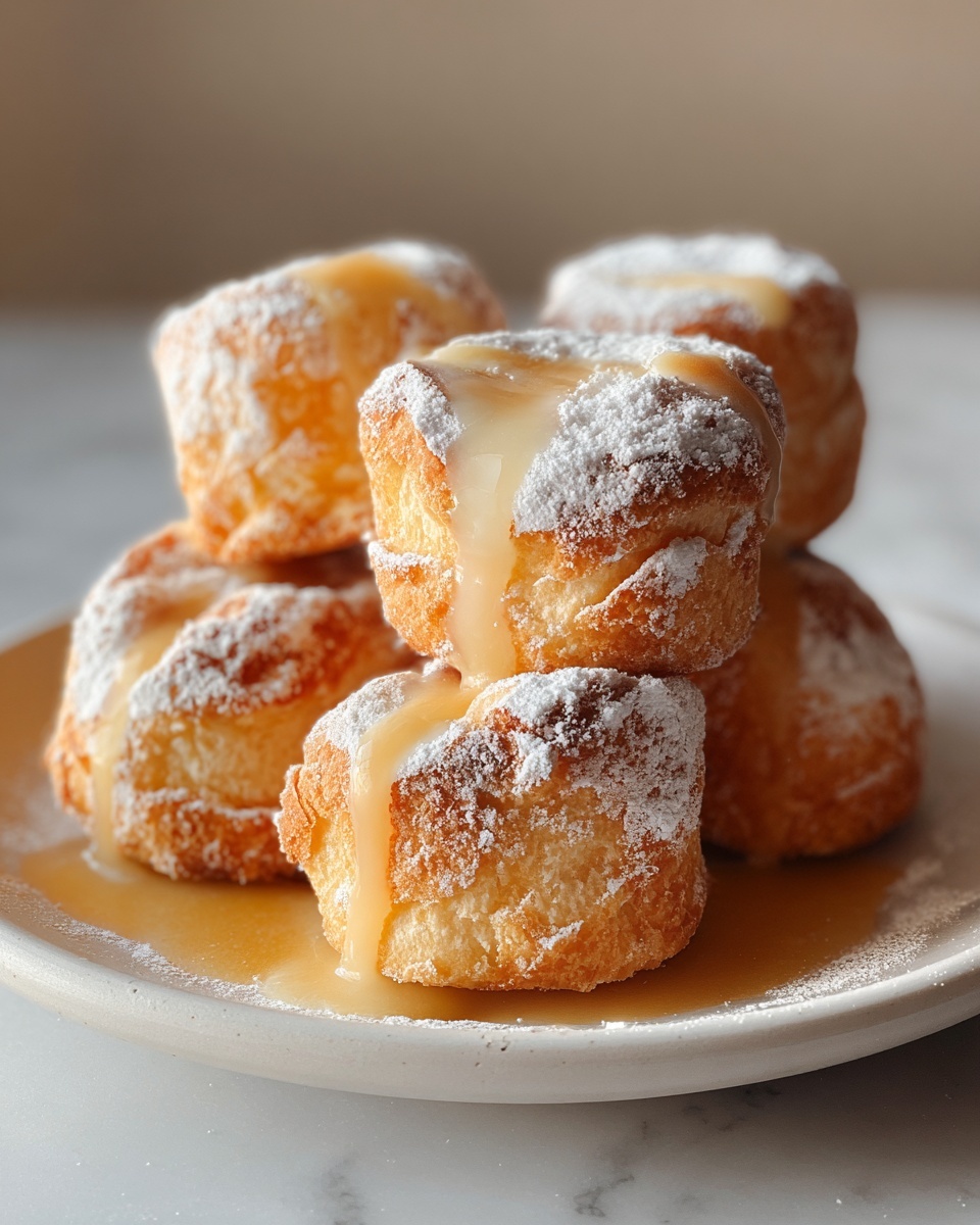 Peach Cobbler French Toast Bites Recipe - Recipe Image