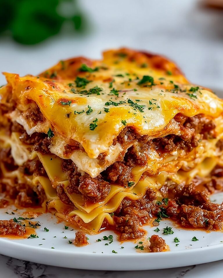 Easy Hobo Casserole with Ground Beef and Cheddar Recipe