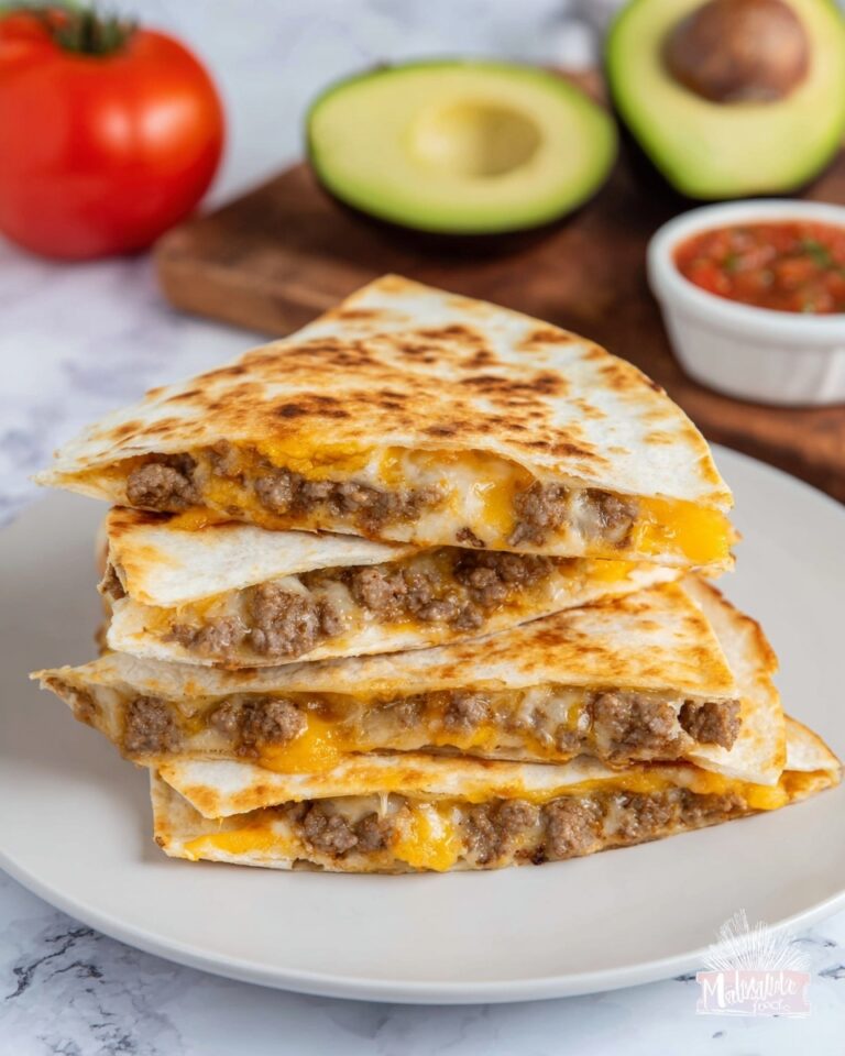 Tik Tok Famous Taco Quesadillas Recipe