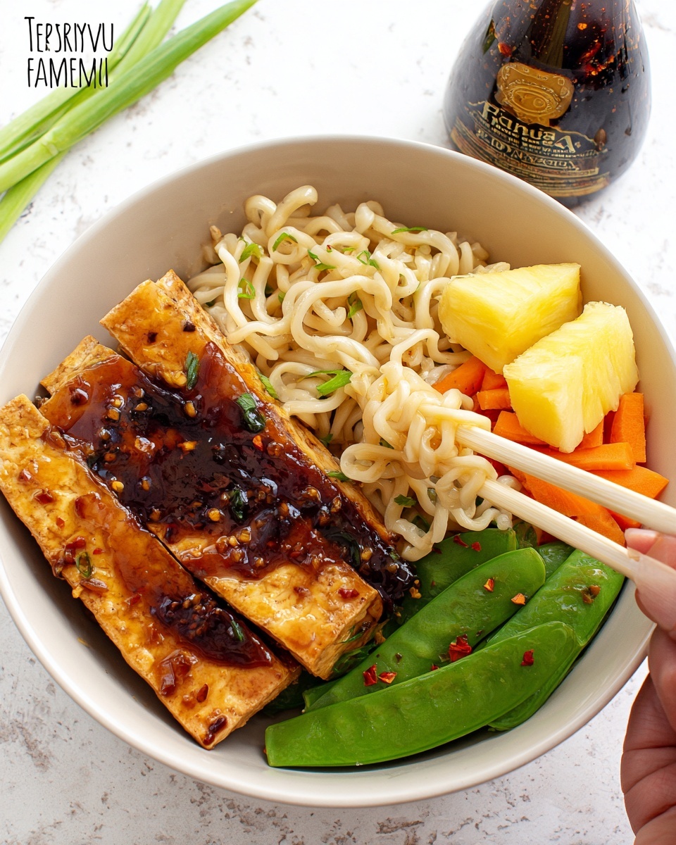 Teriyaki Tofu Bowl Recipe - Recipe Image