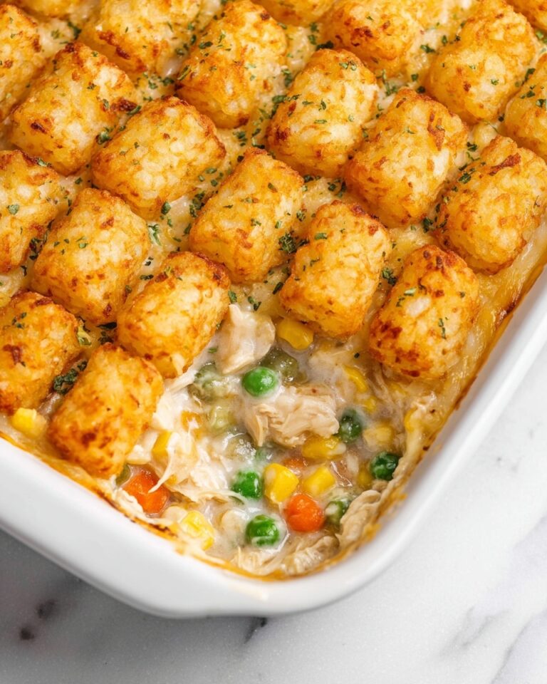 Tater Tot Chicken Pot Pie Recipe
