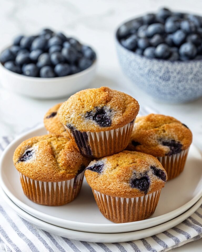 Healthier Blueberry Muffins Recipe