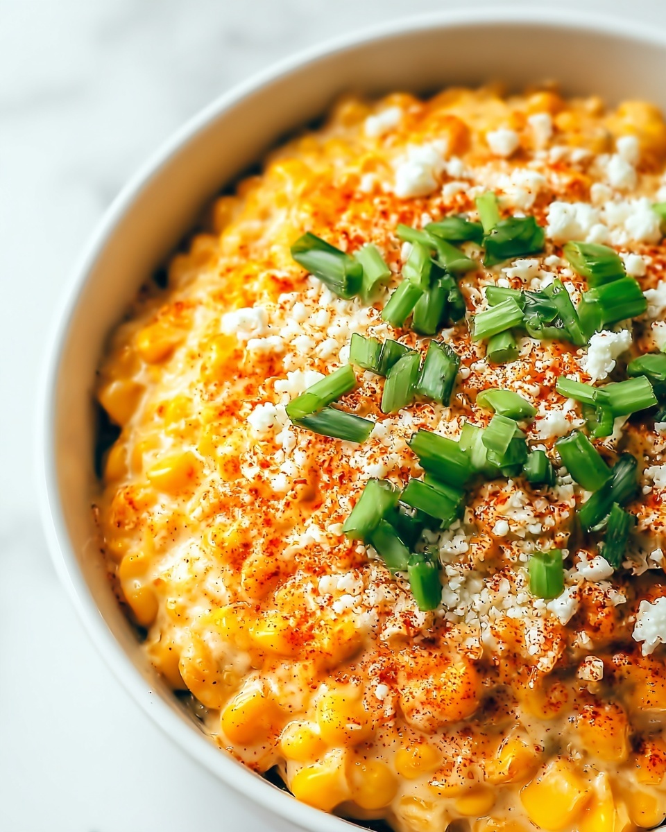 Homemade Parmesan Creamed Corn Recipe - Recipe Image