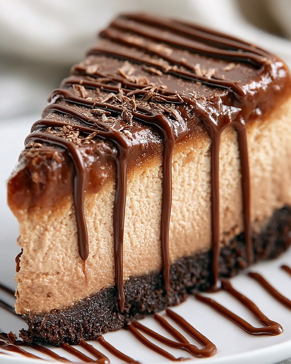 Homemade Nutella Cheesecake That’s Creamy and Indulgent Recipe - Recipe Image