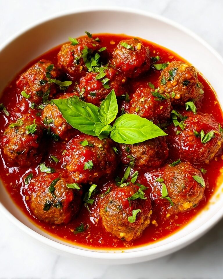 Classic Homemade Meatballs Recipe