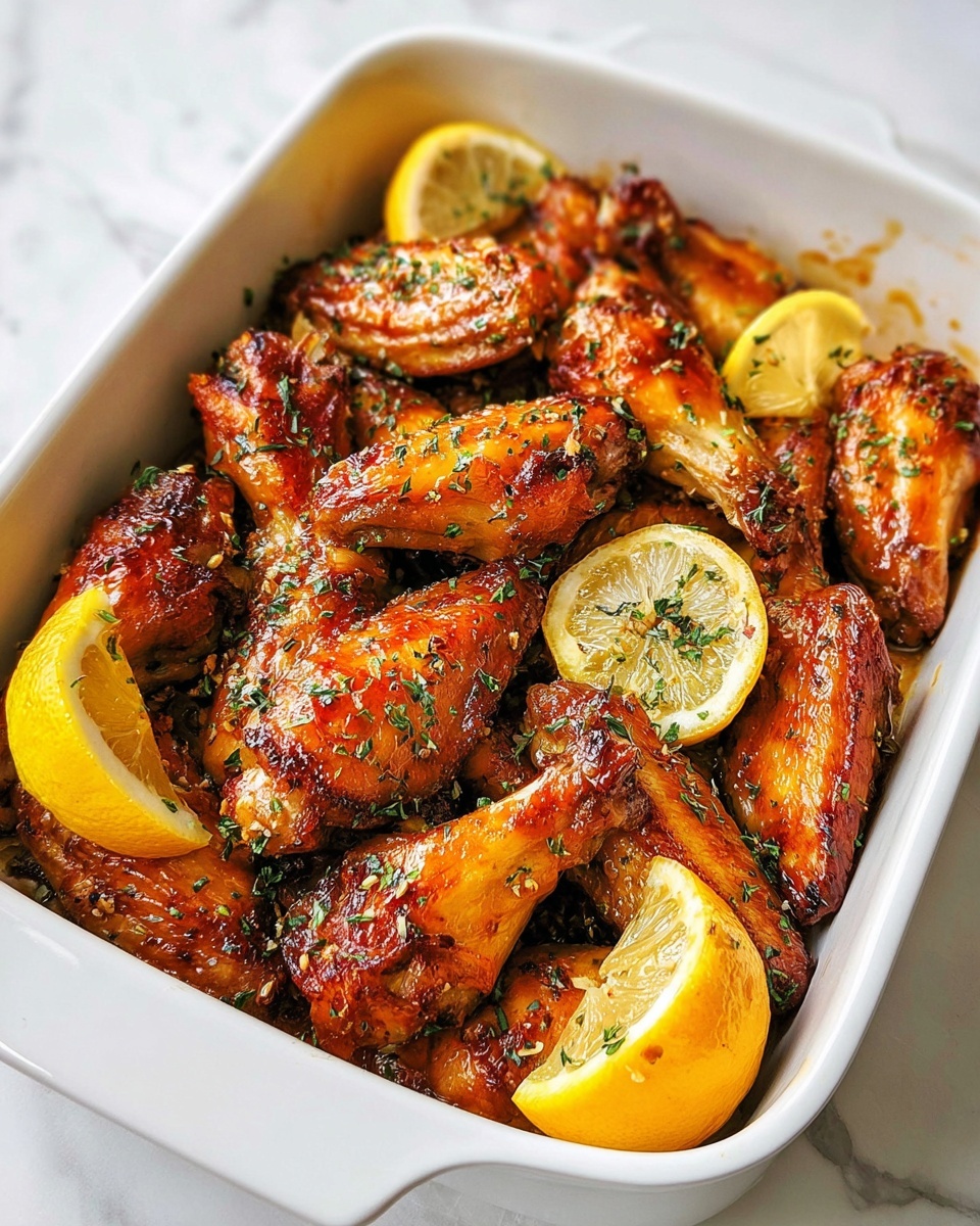 Simple Lemon Pepper Wings Recipe - Recipe Image