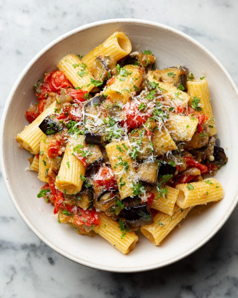 Spicy Eggplant Pasta Recipe
