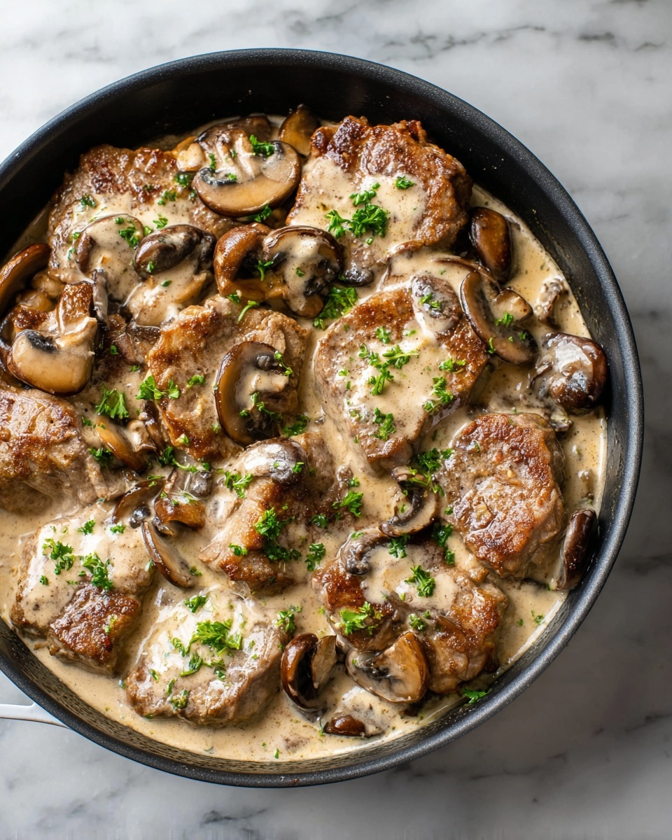 Creamy Balsamic Pork Tenderloin Recipe - Recipe Image