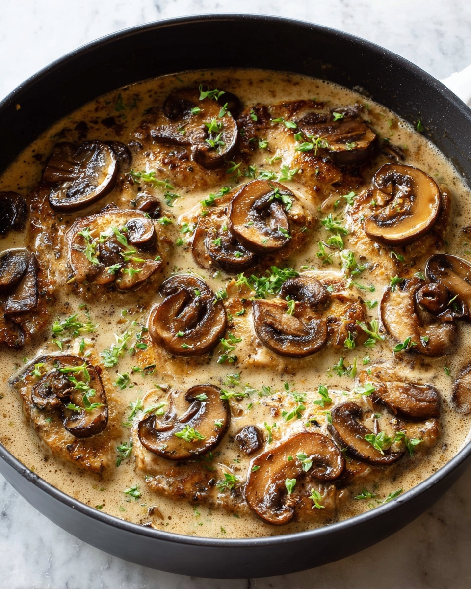 Easy Creamy Pork Marsala Recipe - Recipe Image