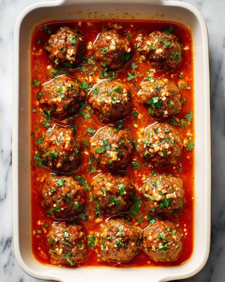 Easy Baked Porcupine Meatballs Recipe