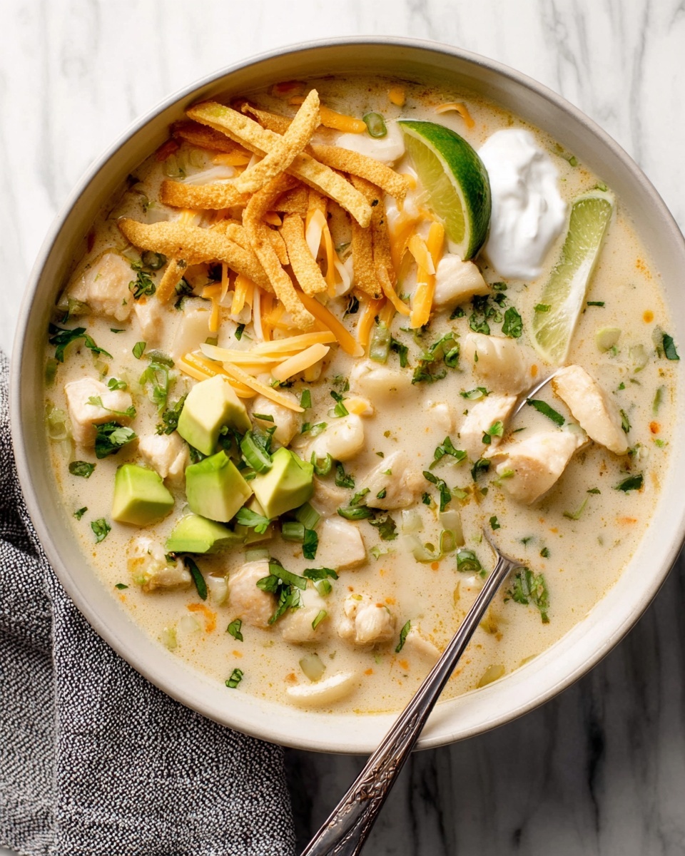Creamy White Chicken Chili Recipe - Recipe Image