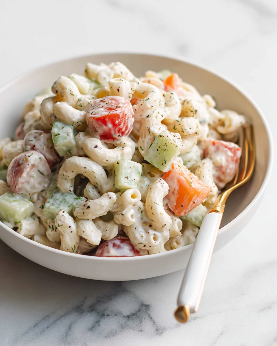 Creamy Tuna Pasta Salad Recipe - Recipe Image
