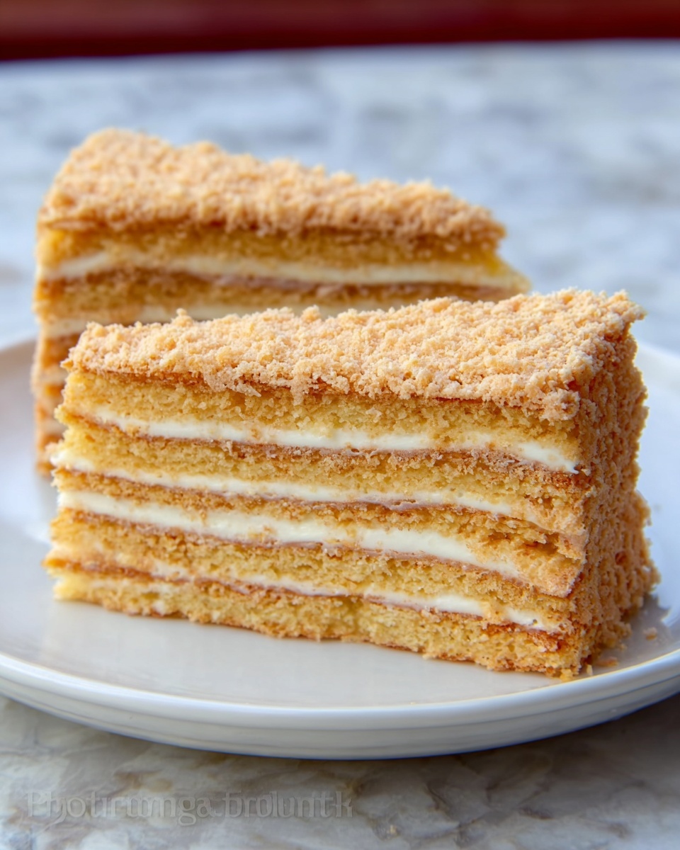 Mom's Spartak Cake Recipe - Recipe Image