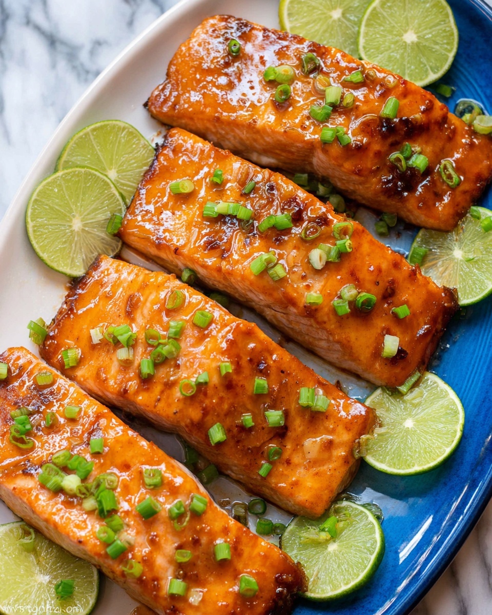 Honey Glazed Salmon Recipe - Recipe Image