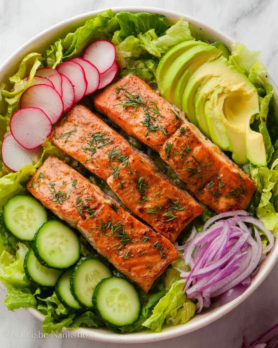 Avocado Salmon Salad Recipe - Recipe Image