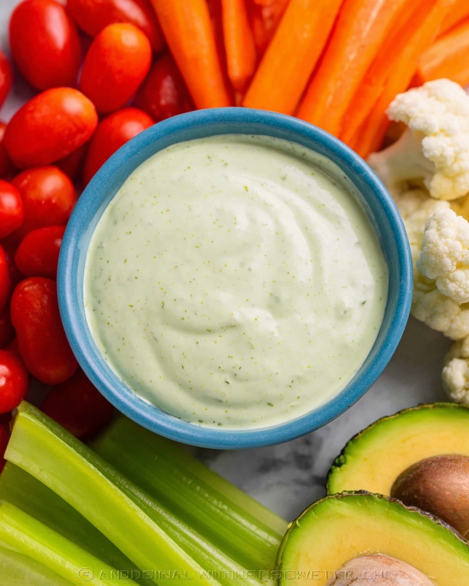 Avocado Ranch Dressing and Dip Recipe - Recipe Image