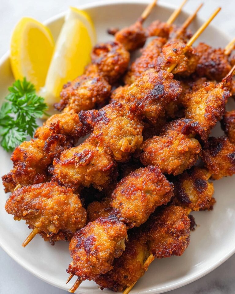 Breaded Chicken Skewers Recipe