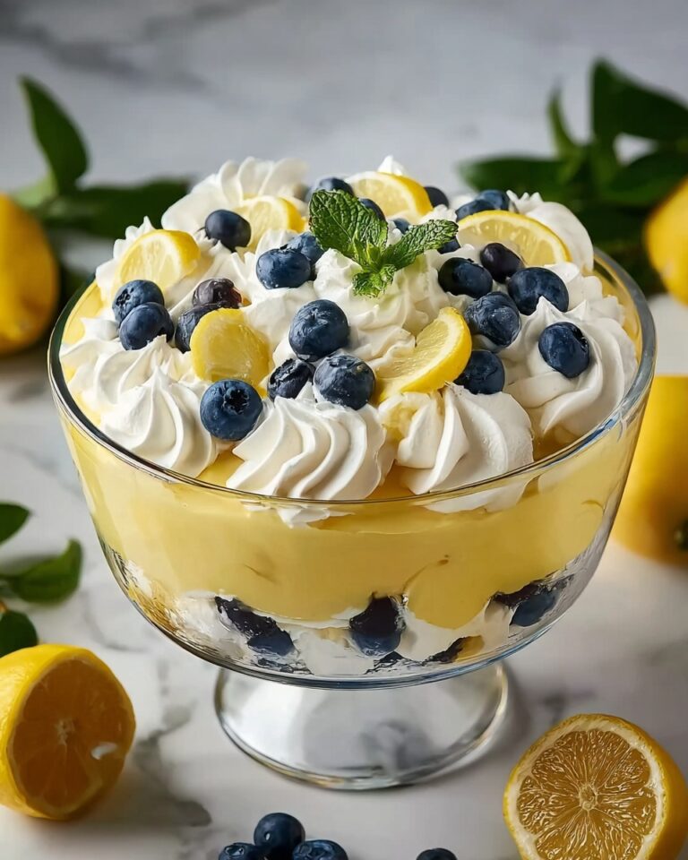 Lemon Blueberry Trifle Recipe