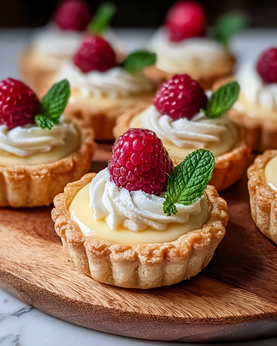 Raspberry Vanilla Tarts – An Elegant and Delicious Dessert Recipe - Recipe Image