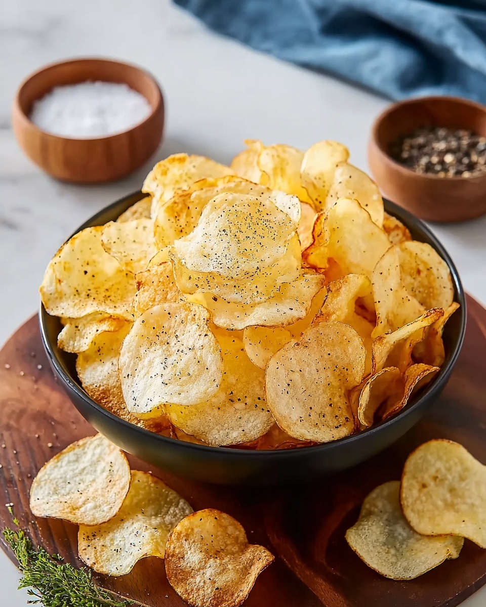 Air Fryer Potato Chips – Crispy, Healthy, and Homemade Recipe - Recipe Image