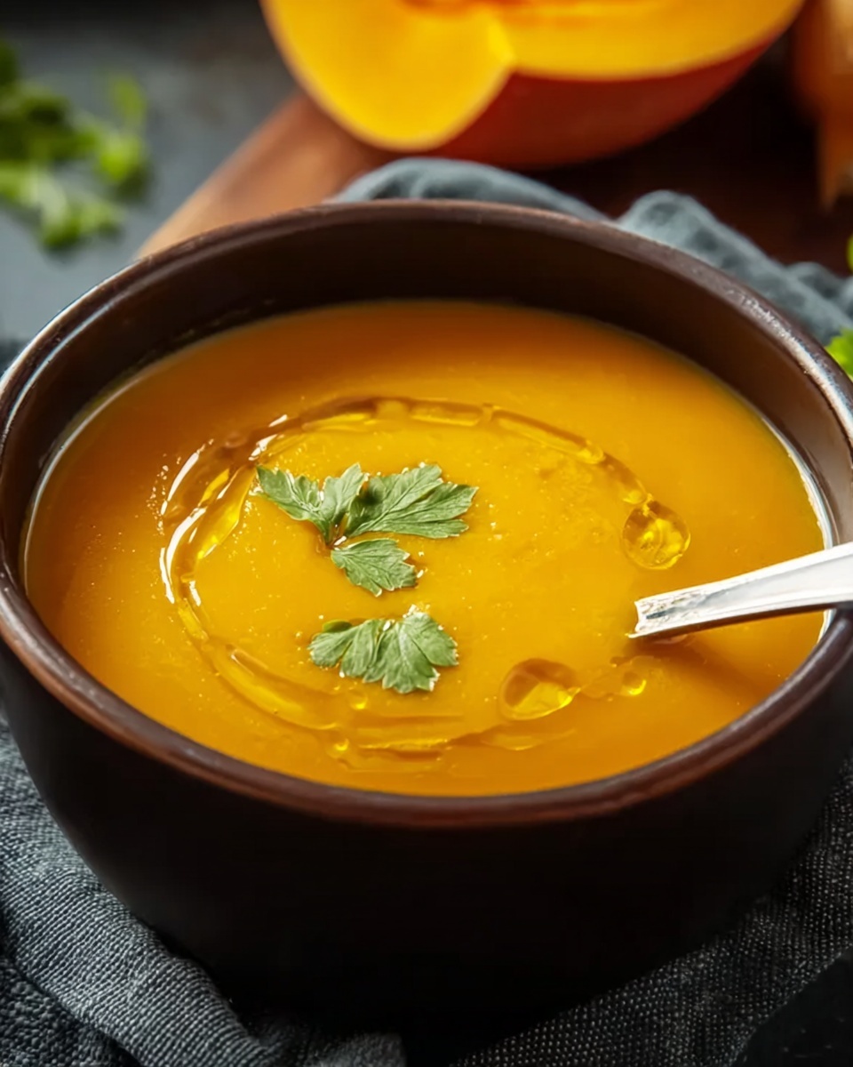 Easy Pumpkin Soup – A Creamy, Comforting Fall Favorite Recipe - Recipe Image