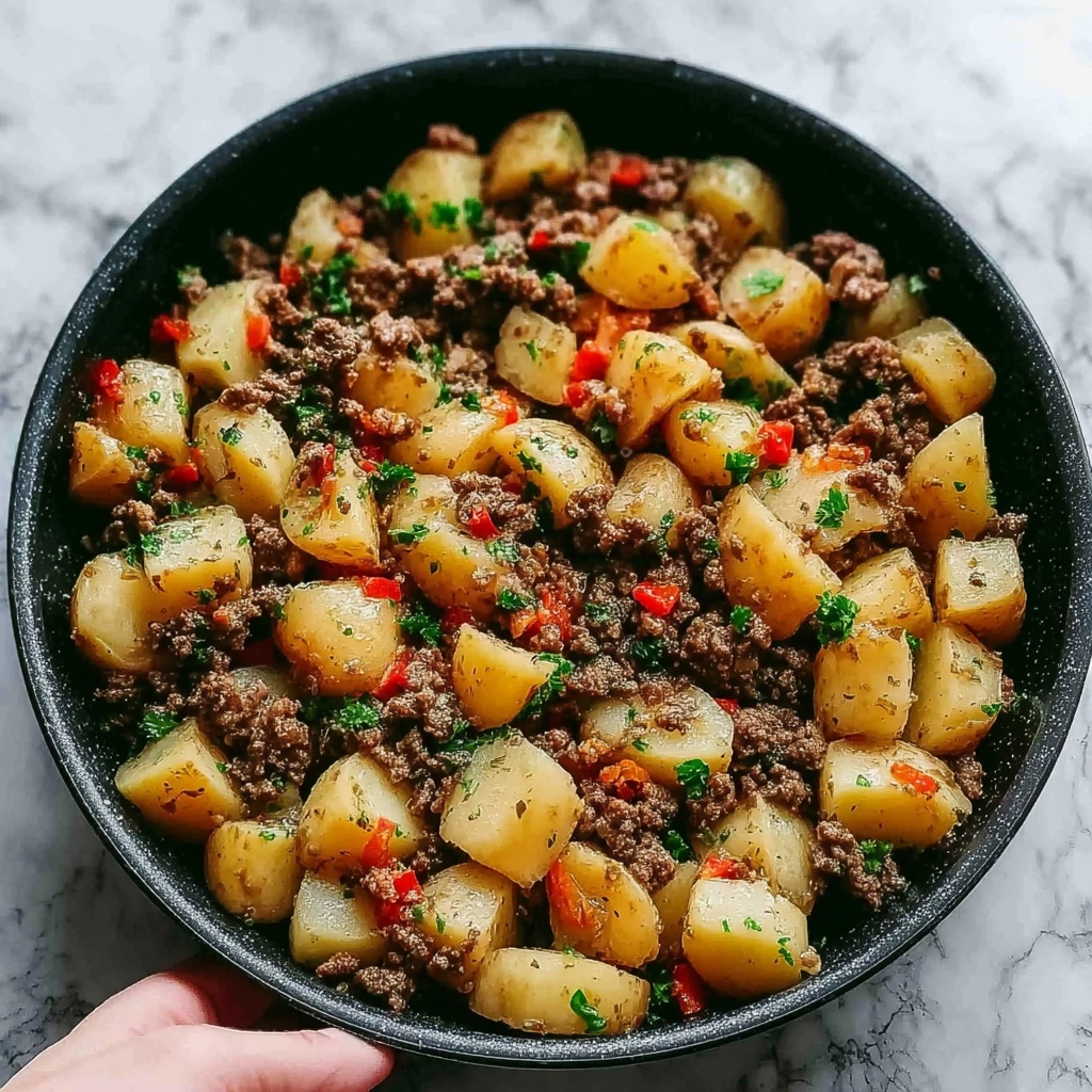 Italian Sausage and Potatoes Skillet Recipe - Recipe Image