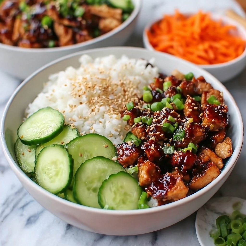 Hot Honey Chicken Bowls Recipe - Recipe Image