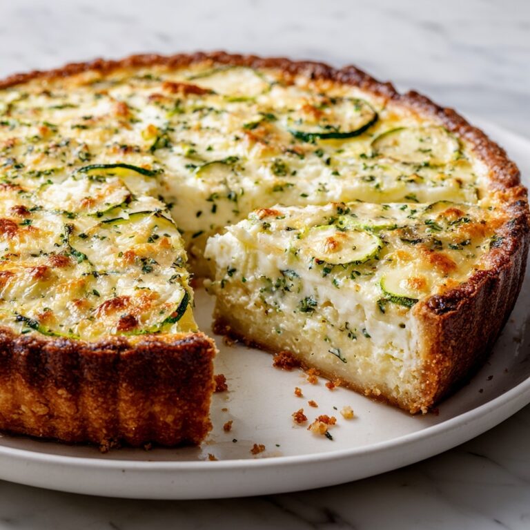 Zucchini Onion Pie Recipe