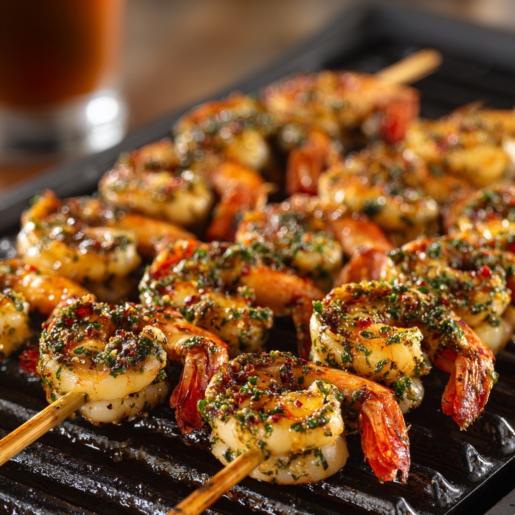 Grilled Marinated Shrimp Recipe - Recipe Image