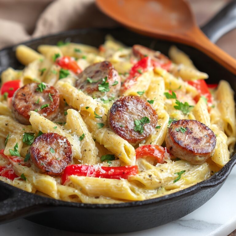 Smoked Sausage Cajun Alfredo Recipe