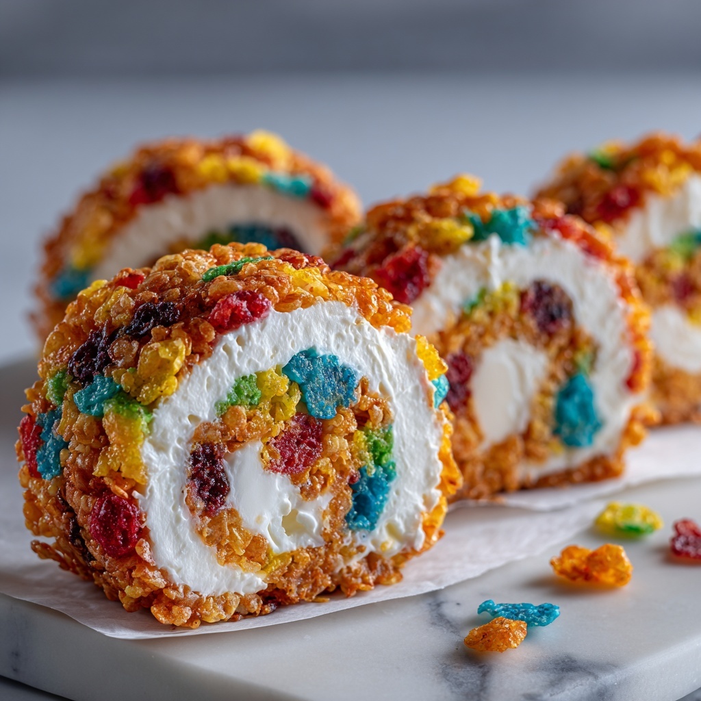 Fruity Pebbles Sushi Recipe - Recipe Image