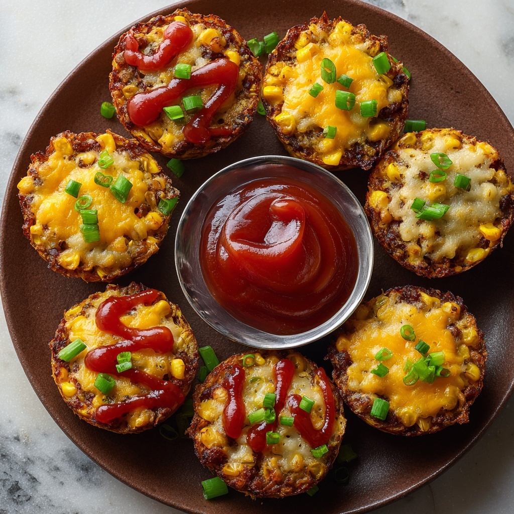 Mini Meatloaf Muffins Recipe - Recipe Image