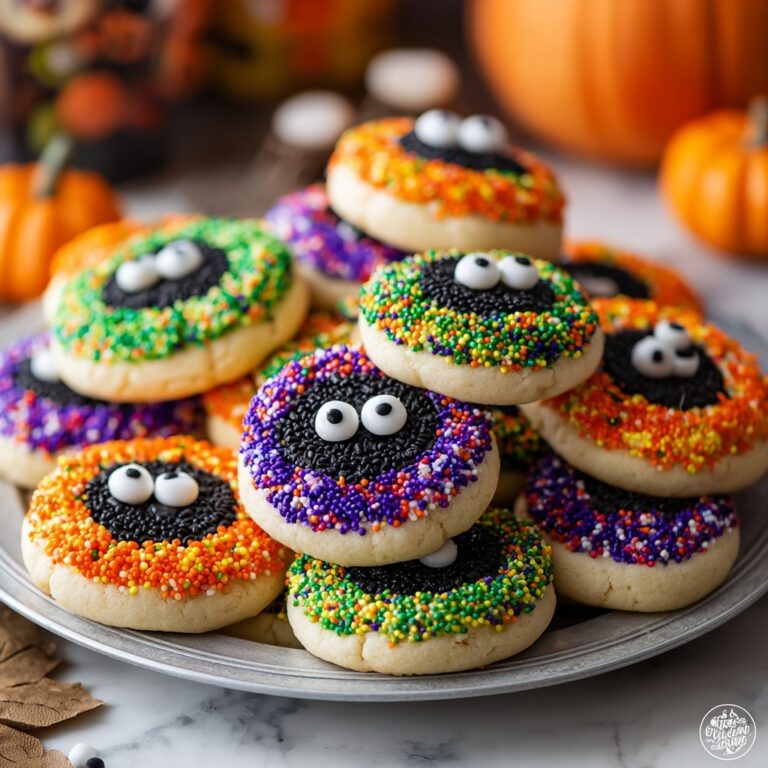 Halloween Thumbprint Cookies Recipe
