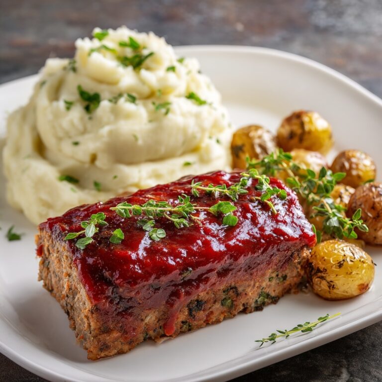 Classic Meatloaf with Tangy Glaze Recipe
