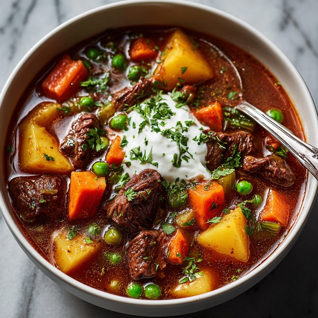 Hearty Beef Stew with Flavor Twists Recipe - Recipe Image