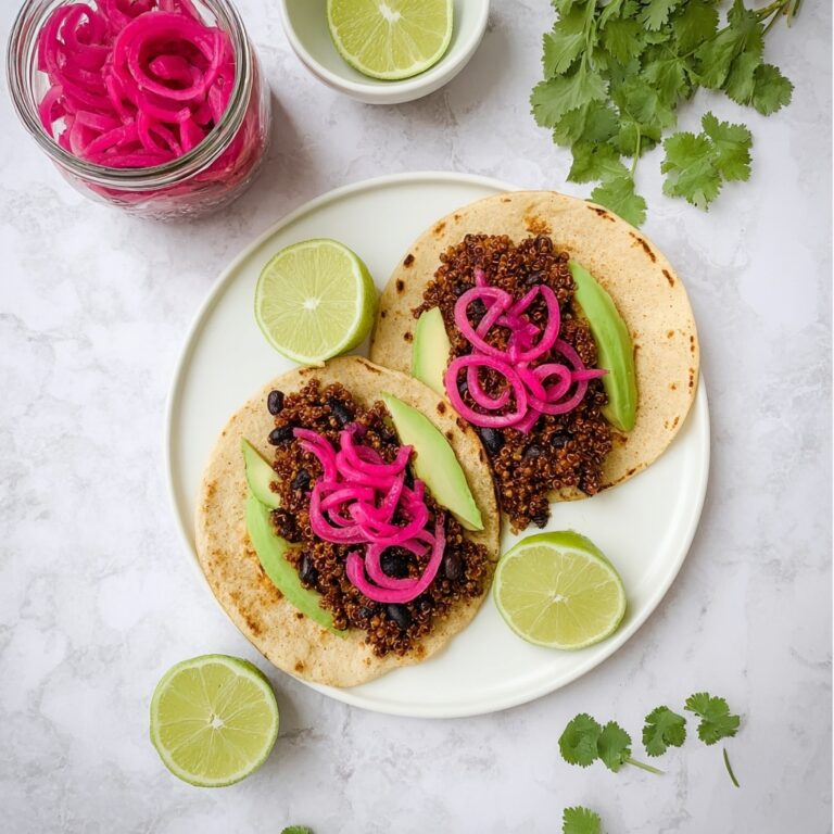 Black Bean Quinoa Tacos Recipe