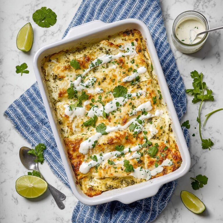 Green Chicken Enchiladas Recipe