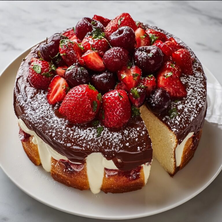 Decadent German Erdbeer-Donauwelle Cake Recipe