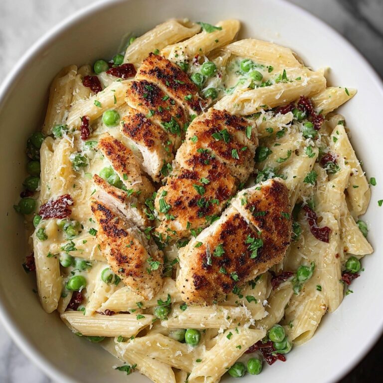 Garlic Parmesan Chicken Pasta Recipe