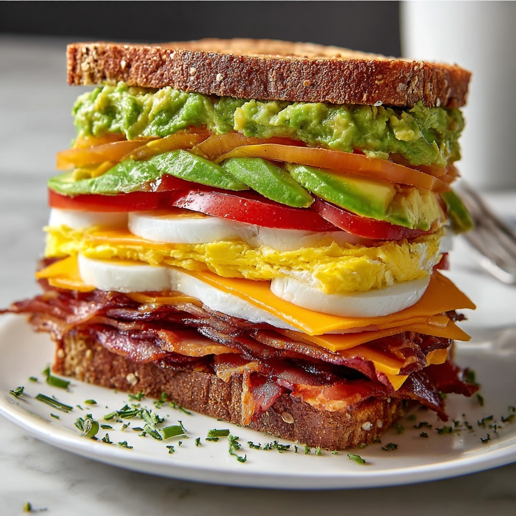 Breakfast Club Sandwich Recipe - Recipe Image