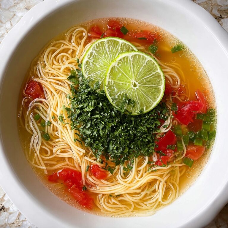 Fideo Mexican Noodle Soup Recipe