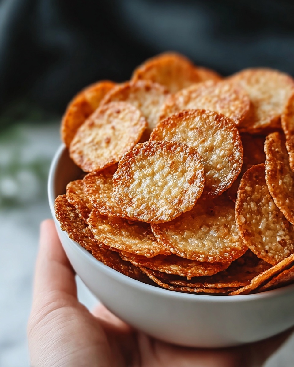 Pepperoni Cheese Crisps Recipe - Recipe Image