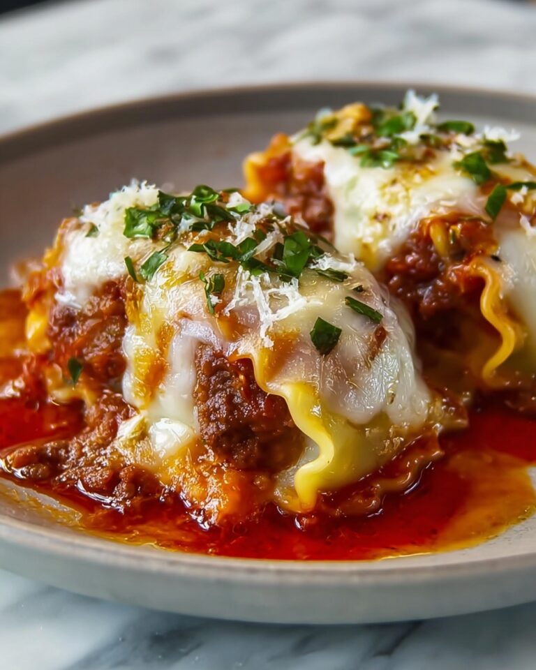 Italian Meatball Lasagna Roll-Ups Recipe
