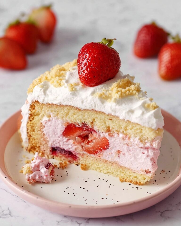 Strawberry Shortcake Swiss Roll Recipe